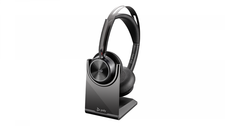 Słuchawki bezprzewodowe HP Poly Voyager Focus 2 Microsoft Teams Charge Stand USB-C Headset - 9T9J6AA