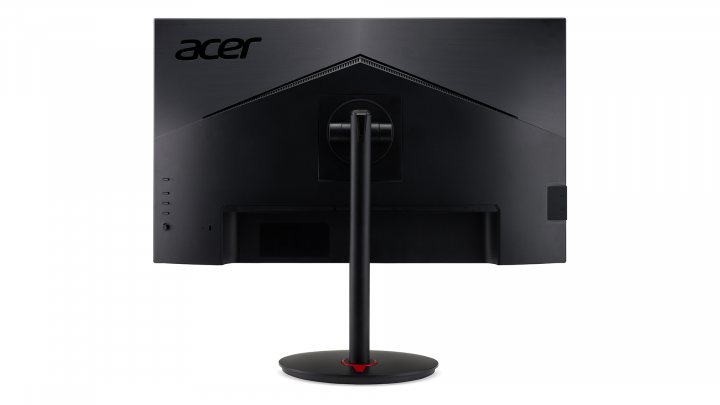 Monitor Acer Nitro XV270Pbmiiprx czarny - widok z tyłu