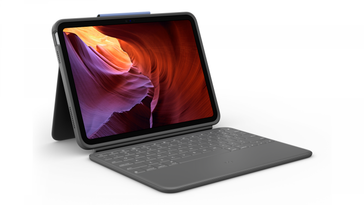 Etui Logitech Rugged Folio do iPad 10th Gen Oxford US, szare 920-011208