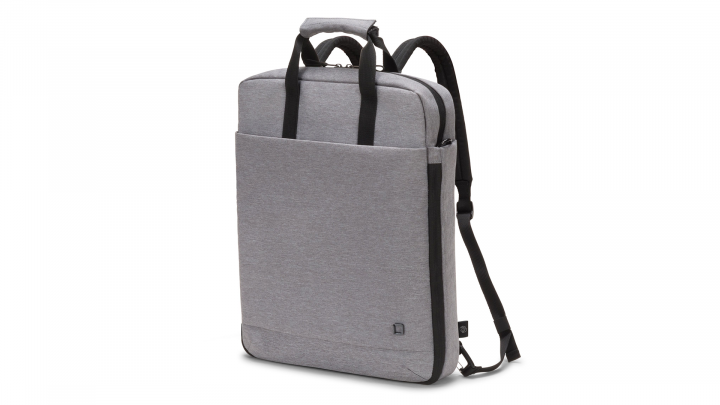 Torba do notebooka DICOTA 13-15.6 cali Eco Tote Bag Motion, szara D31879-RPET - widok frontu prawej strony