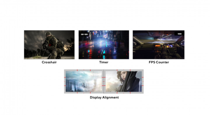Monitor ASUS VZ24EHF-W gaming mode