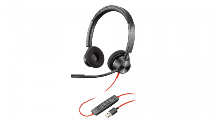 Słuchawki przewodowe Poly Blackwire 3320 USB-A