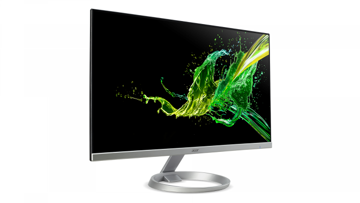 Monitor Acer R270U - widok frontu lewej strony