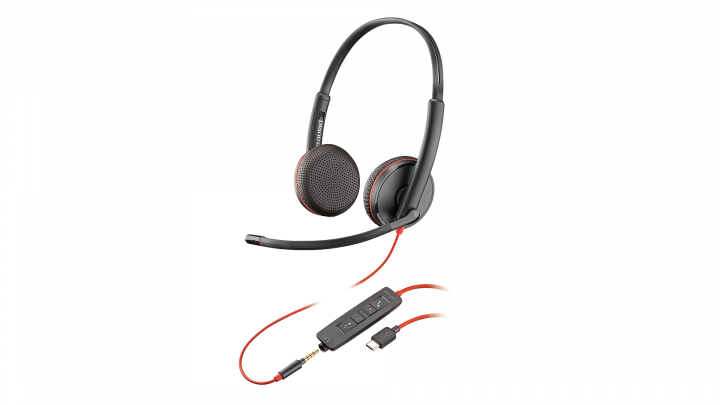 Słuchawki przewodowe Poly Blackwire C3225 USB-C
