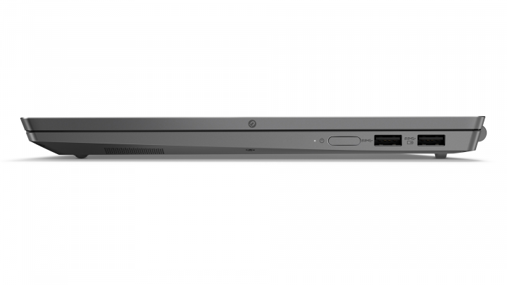 Laptop Lenovo ThinkBook Plus czarny widok prawej strony