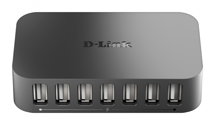 Hub USB D-Link - DUB-H7 - widok frontu