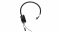 Zestaw słuchawkowy Jabra Evolve 20 Mono czarny - widok frontu