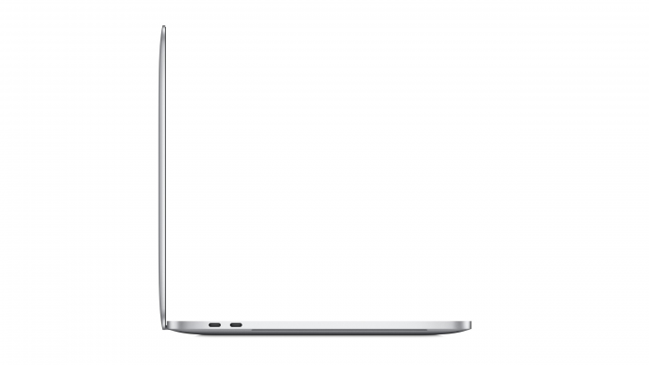 Laptop Apple MacBook Pro 13 srebrny - widok lewej strony