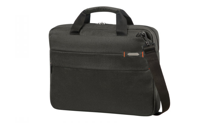 Torba do laptopa Samsonite Network 3 156 CC8-19-002 czarna - przód front prawy