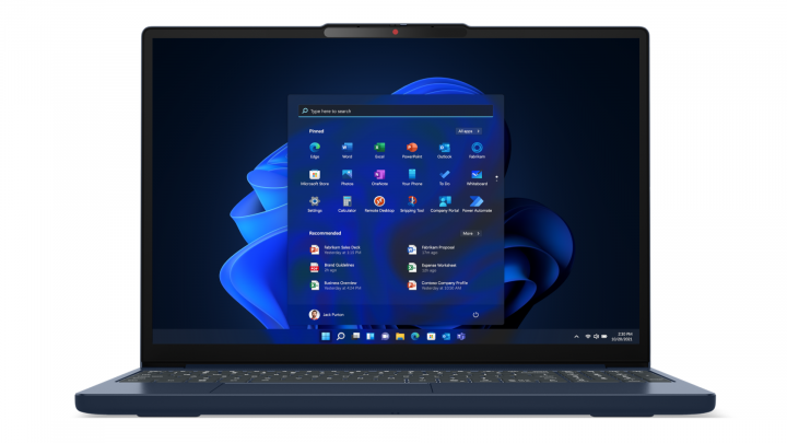 Laptop Lenovo IdeaPad Slim 3 15IRH10 (BK keyb) W11P Cosmic Blue