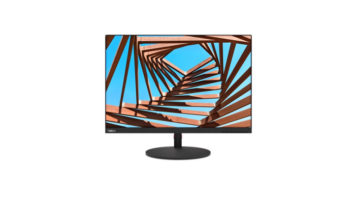 Monitor Lenovo ThinkVision T25d-10 czarny - widok frontu
