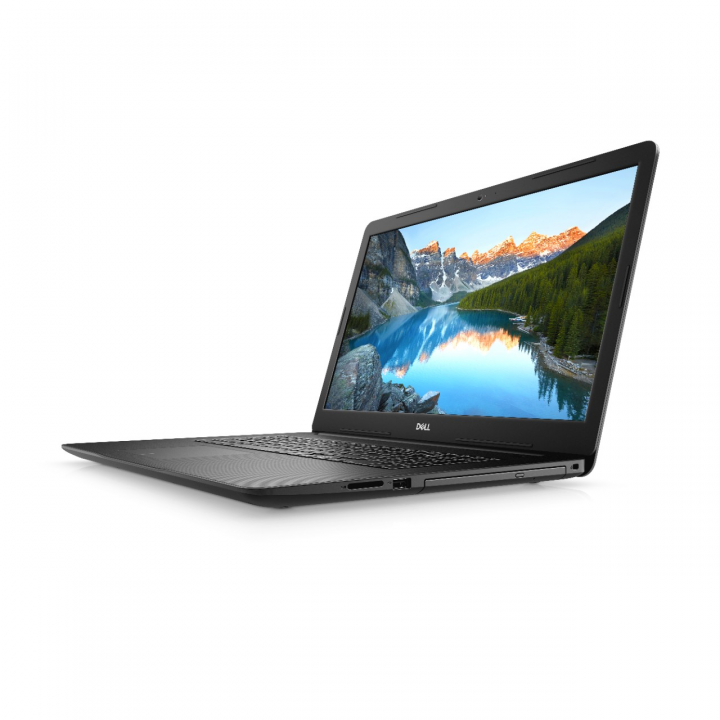 Laptop Dell Inspiron 17 3793 ODD czarny - widok frontu prawej strony