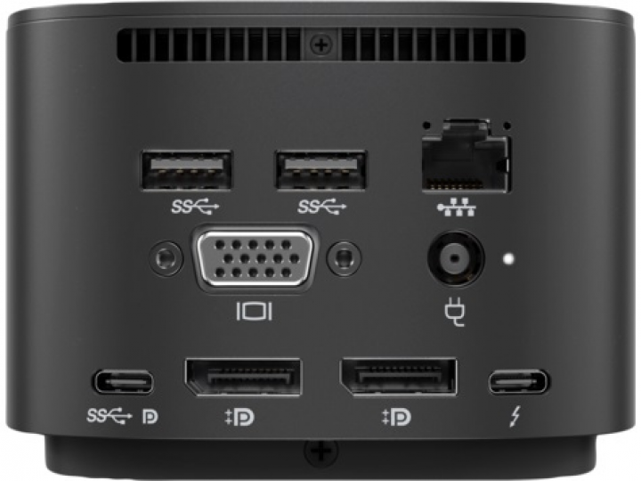 Stacja dokująca HP Thunderbolt 120 W G2 2UK37AA - widok portów