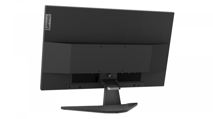 Monitor Lenovo G24qe-20- 23.8 QHD 66E0GAR1EU - widok z tyłu lewej strony