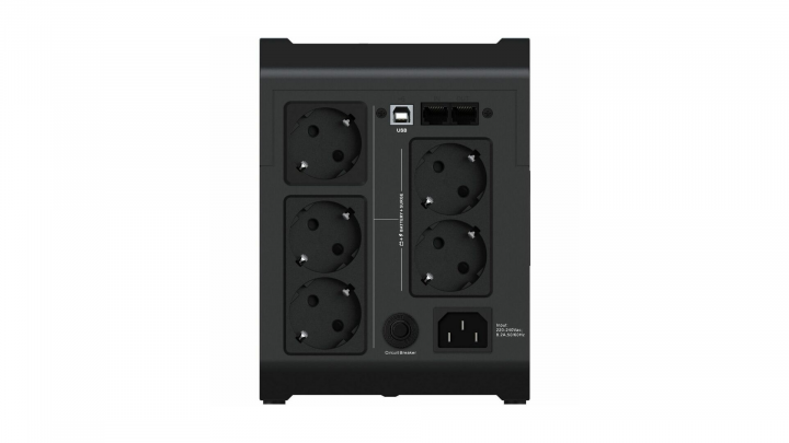 Zasilacz UPS Vertiv PowerUPS 200 Essential Line Interactive psa6e-1600it-sch 600VA 3