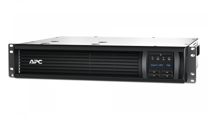 UPS APC SMT750RMI2UNC 750VA - widok frontu prawej strony