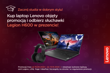 Lenovo - Back to University - 2024 - Baner aktualności