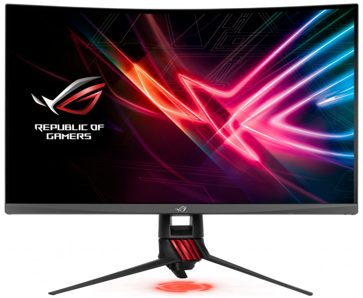 Monitor Asus XG32VQR - widok frontu