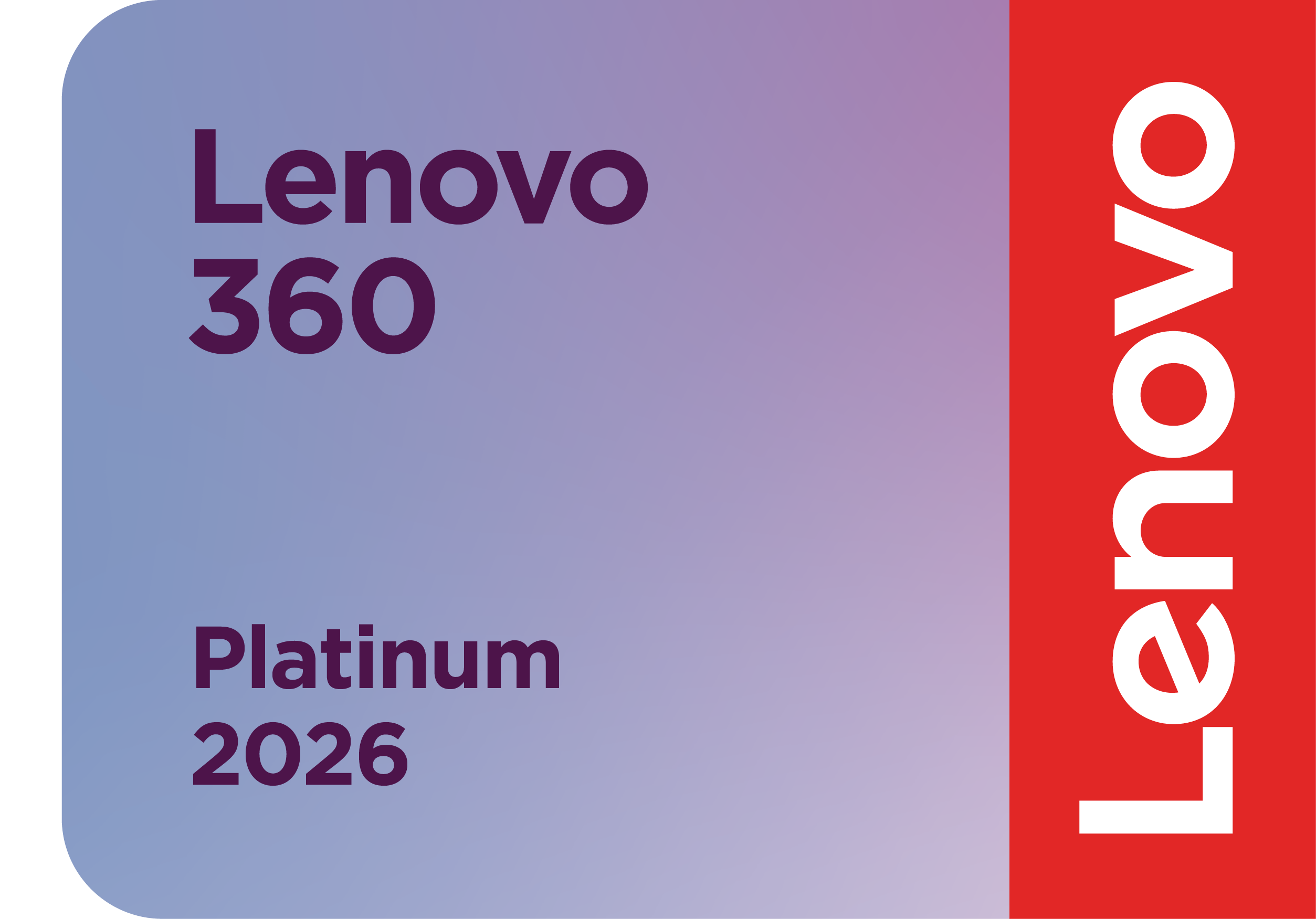 Logo Lenovo Platinum Partner 2026 - Delkom