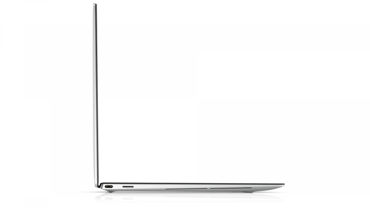 Laptop Dell XPS 13 9310 srebrno-czarny - widok lewej strony