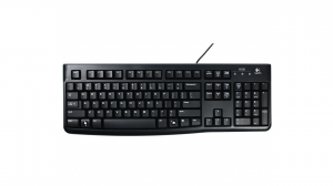 Klawiatura przewodowa Logitech K120 USB cyrylica czarna 920-002522