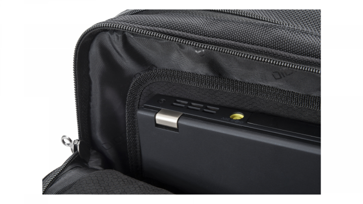 Torba do laptopa DICOTA Top Traveller Twin PRO 156 D30844 czarna - otwarta2