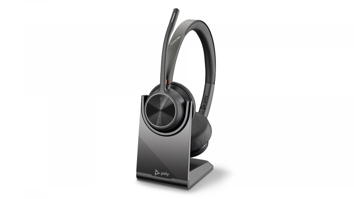 Sluchawki bezprzewodowe Poly Voyager 4320-M UC Stereo Charge Stand Teams USB-C