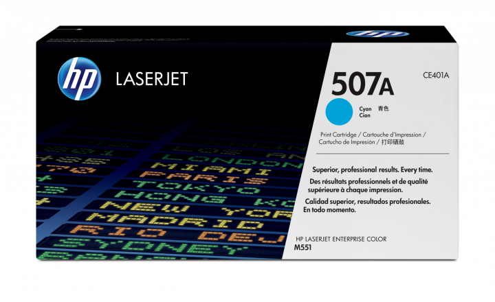 Toner HP 507A błękitny CE401A