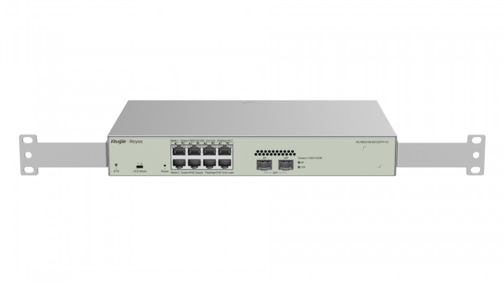 Switch Ruijie Reyee RG-NBS3100-8GT2SFP-P-V2 8-port GE PoE+ 125W 2x1Gb SFP