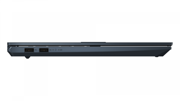 VivoBook Pro 15 OLED K3500PA Quiet Blue - widok lewej strony