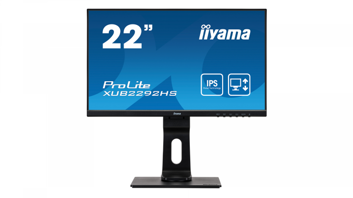 Monitor IIYAMA ProLite XUB2292HS-B1 - widok frontu