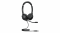 Zestaw słuchawkowy Jabra Evolve 2 30 UC Stereo USB-A - widok frontu lewej strony