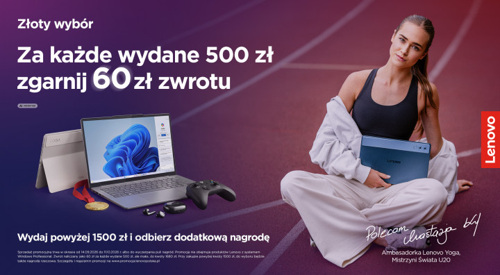 Złoty wybór. Za każde wydane 500 zł zgarnij 60 zł zwrotu - w środku aktualności