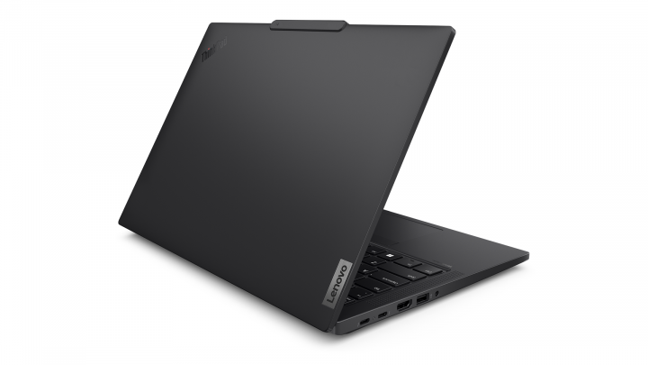 Laptop Lenovo ThinkPad T14 Intel Gen5 Eclipse Black W11Pro Bon tyl front prawy