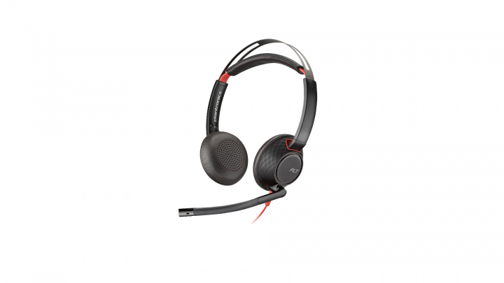 Słuchawki przewodowe HP Poly Blackwire 5220 Stereo Black USB-C - 8X231A6 2