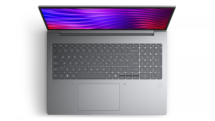 Mobilna stacja robocza HP ZBook X G2i 16 - widok klawiatury