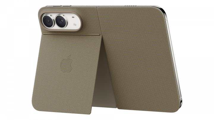Etui Folio Apple iPhone Duo z podpórką jasnobeżowe MKR64ZM/A 2