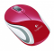 Mysz bezprzewodowa Logitech M187 optyczna biało-czerwona 910-002732 - widok frontu v3