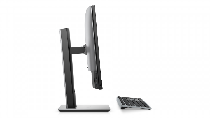 Komputer AiO Dell Optiplex 7490 Touch W10Pro - lewa strona
