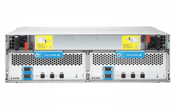 Moduł rozszerzający NAS QNAP EJ1600-V2 - widok tyłu