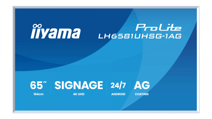 Monitor wielkoformatowy iiyama LH6581UHSG-1AG