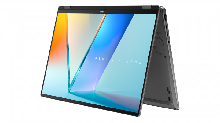 Laptop 2w1 ASUS Vivobook 16 Flip OLED TP3607SA Touch Copilot W11H Matte Gray Bon 10