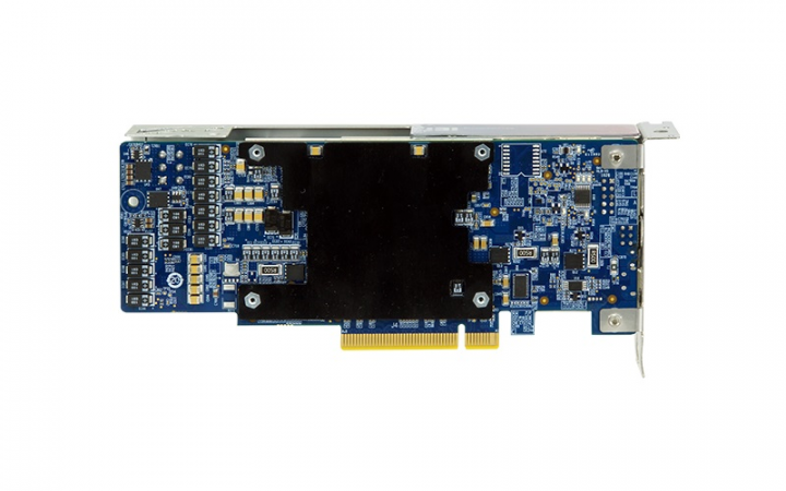 Karta rozszerzeń QNAP Mustang-F100-A10-R10 - widok tyłu