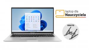 Laptop dla Nauczyciela ASUS Vivobook 15 X1502VA-BQ681W i5-13420H 15.6" FHD 16GB 512SSD W11