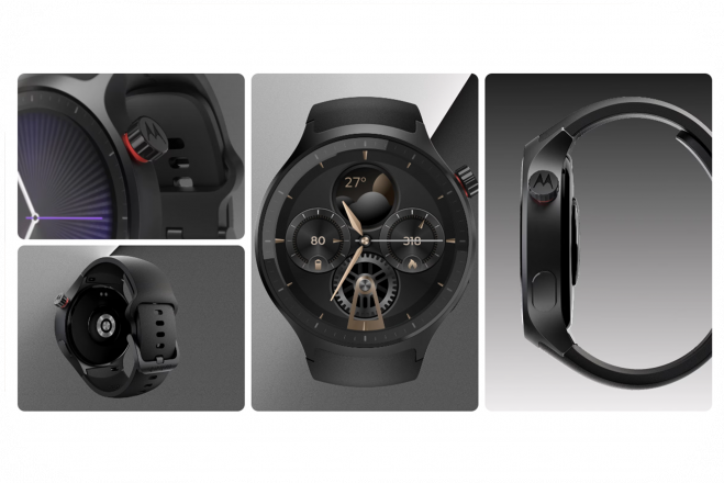 Smartwatch Motorola Moto Watch czarny 3