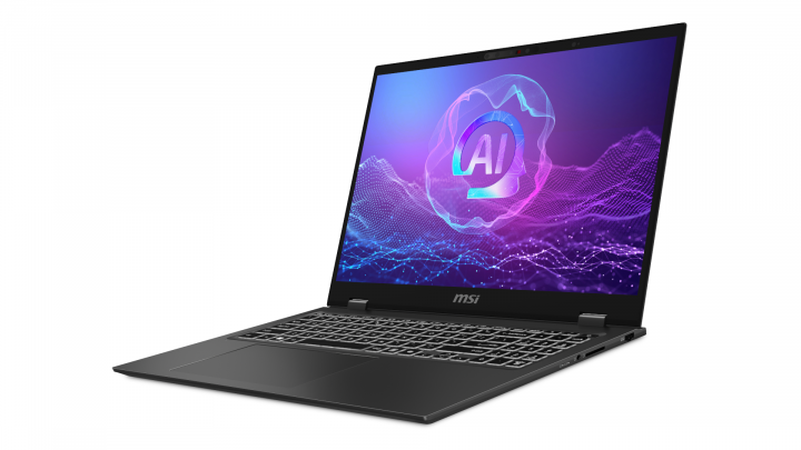Laptop MSI Prestige 16 AI+ Evo B2VM W11P FPR (White BK) Stellar Gray 4