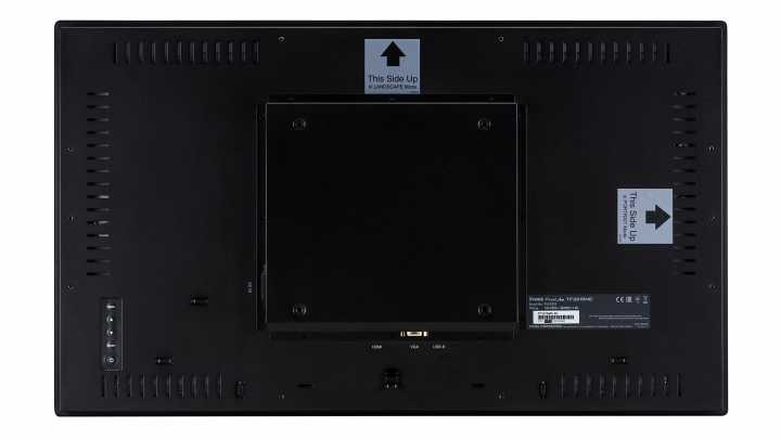 Monitor IIYAMA ProLite TF3215MC-B1AG czarny - widok z tyłu