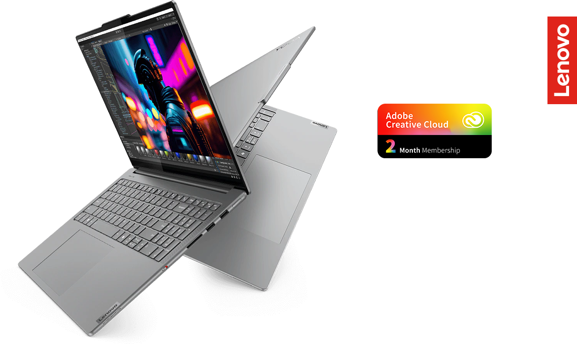  Adobe Creative Cloud dostępna w laptopach Lenovo Yoga 9. gen warstwa