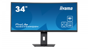 Monitor IIYAMA ProLite XCB3494WQSN-B5 34" UWQHD Curved VA USB-HUB