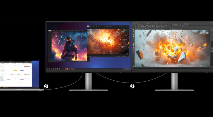 Monitor BenQ PD3226G 9H porty 2